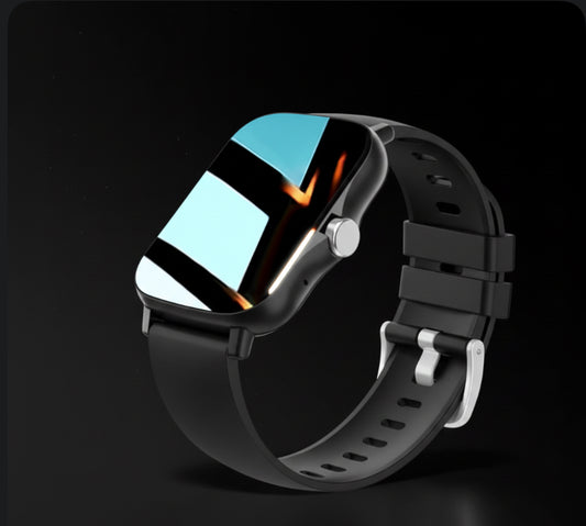 Montre connectée 1,83" HD, appels Bluetooth, moniteur de santé (fréquence cardiaque, oxygène sanguin), montre de sport intelligente pour femmes et hommes, nouveaux cadeaux de Noël.