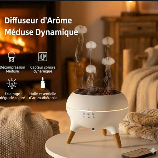 Évasion Sensorielle : L'Humidificateur "Méduse Dynamique" qui Transforme votre Intérieur
Description : Plongez dans un havre de paix absolu ! L'Humidificateur "Méduse Dynamique" n'est pas un simple diffuseur, c'est une expérience de bien-être totale pour