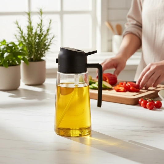 Pulvérisateur d'Huile                       : L'outil essentiel pour assaisonner vos plats et vos barbecues avec précision. Un distributeur de cuisine élégant et pratique.